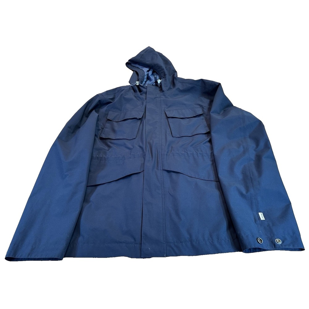 Timberland Mens Adaptable Blue Hooded Layering Jacket Size M